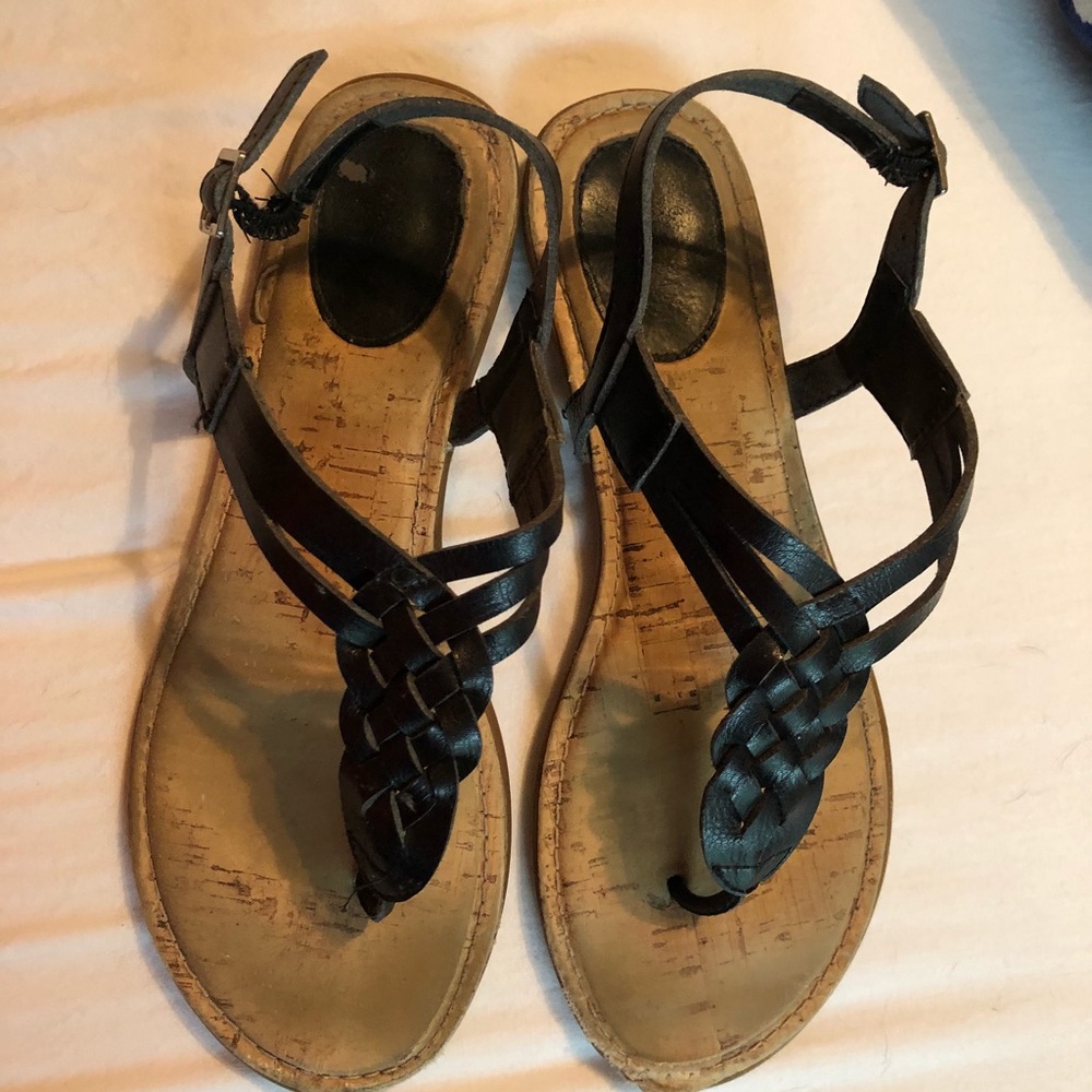 Black sandals